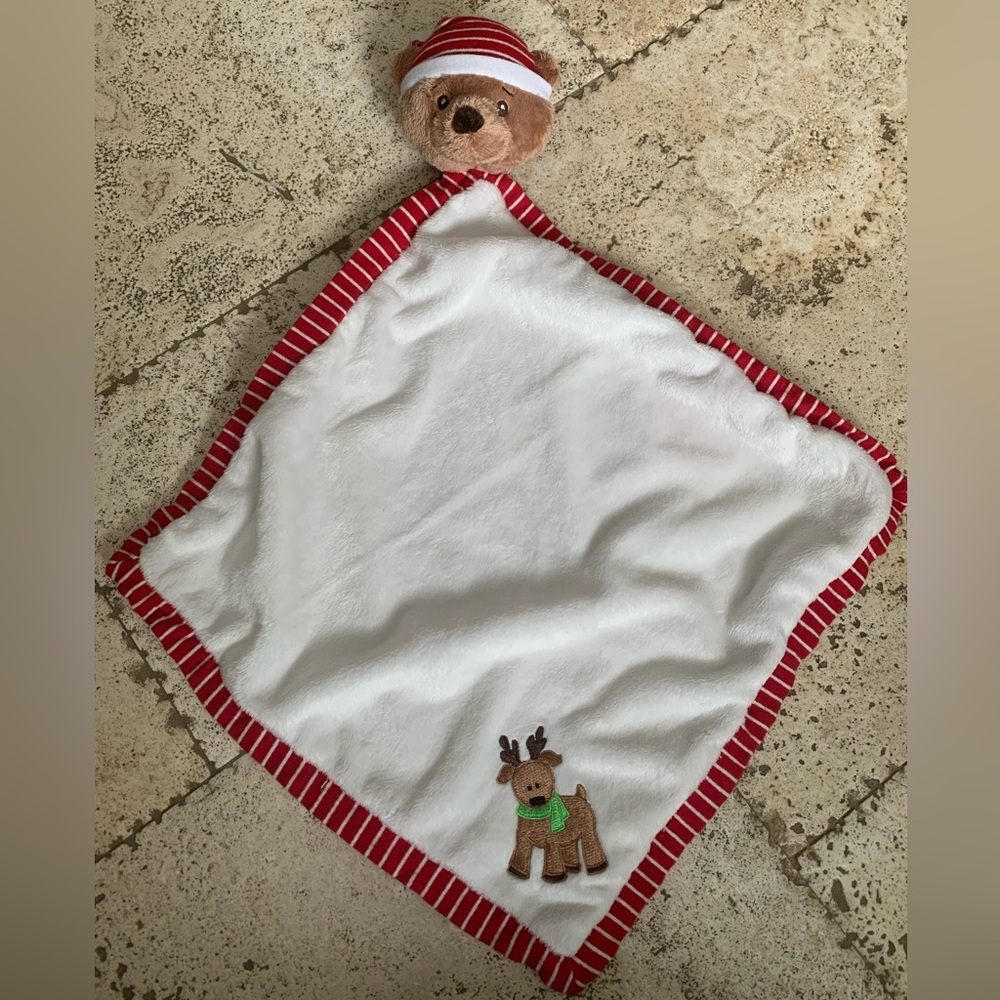 Baby Ganz Lovey Bear/Reindeer Security Blanket
